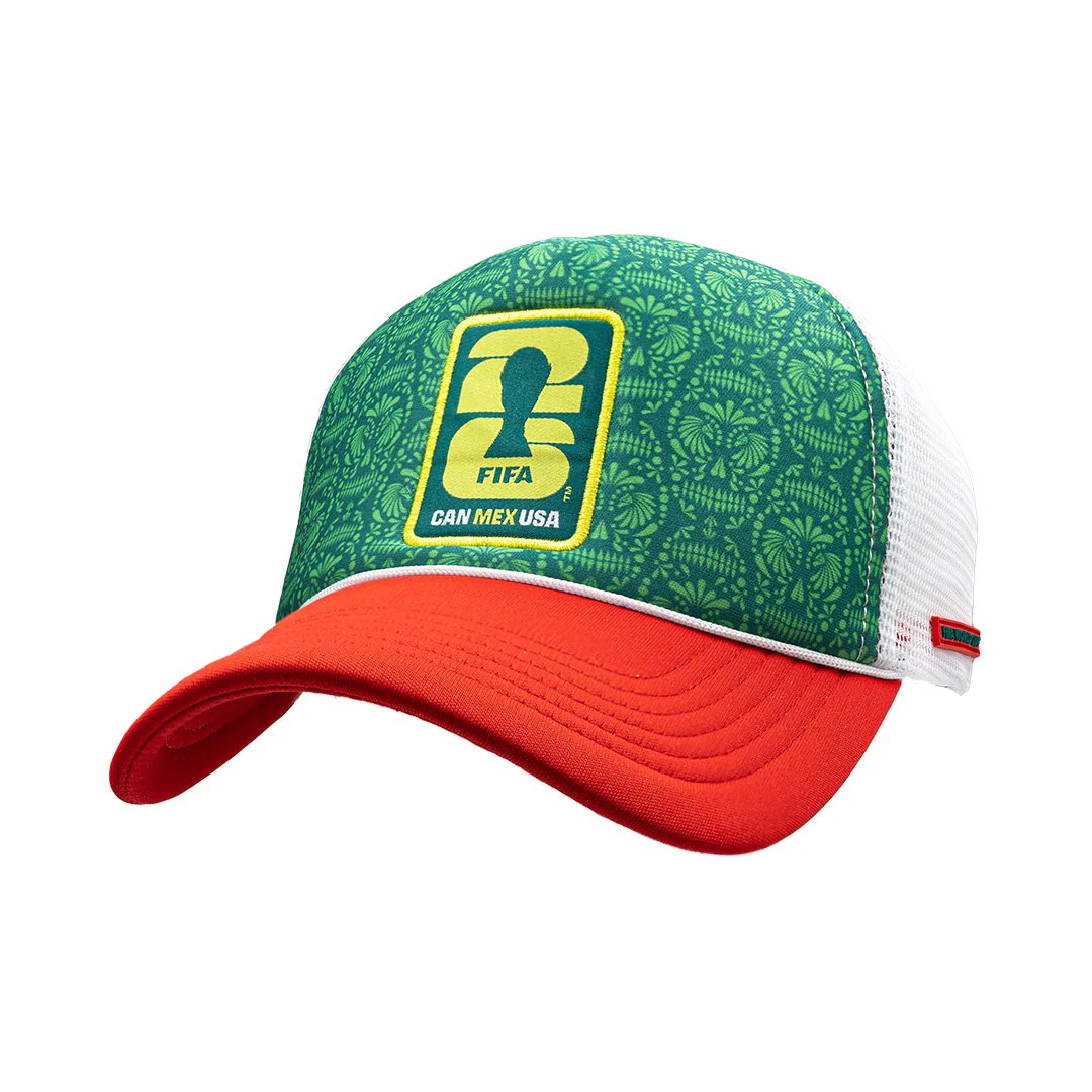 2026 Soccer Fan Collection Emblem Mexico Foam Trucker Hat