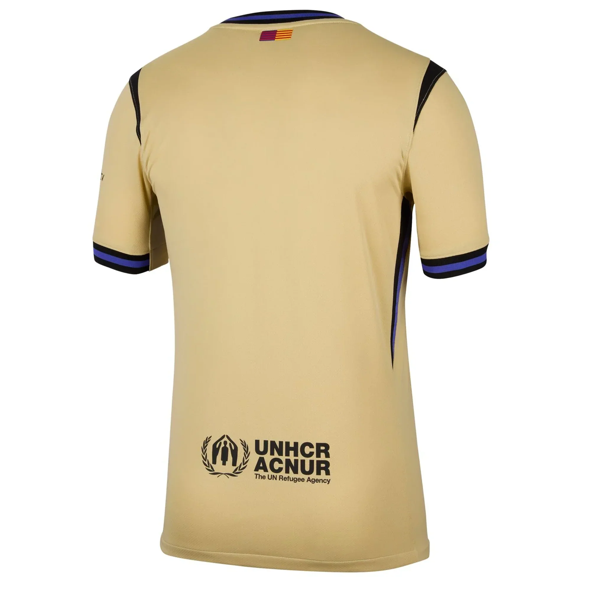 Men's FC Barcelona Away Jersey 25/26 (Team Gold/Persion Violet/Black)