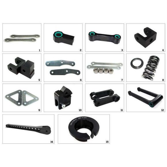 Tecnium Suspension Lowering Link - 5mm + 8mm Lowering KitRef: TE00198A / 1044378