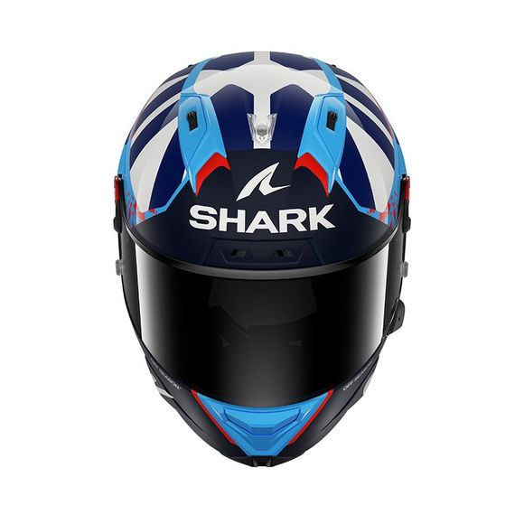 Shark AERON-GP FIM RACING REPLICA RAUL FERNANDEZ full face helmet - Blue / WhiteRef: SH1827