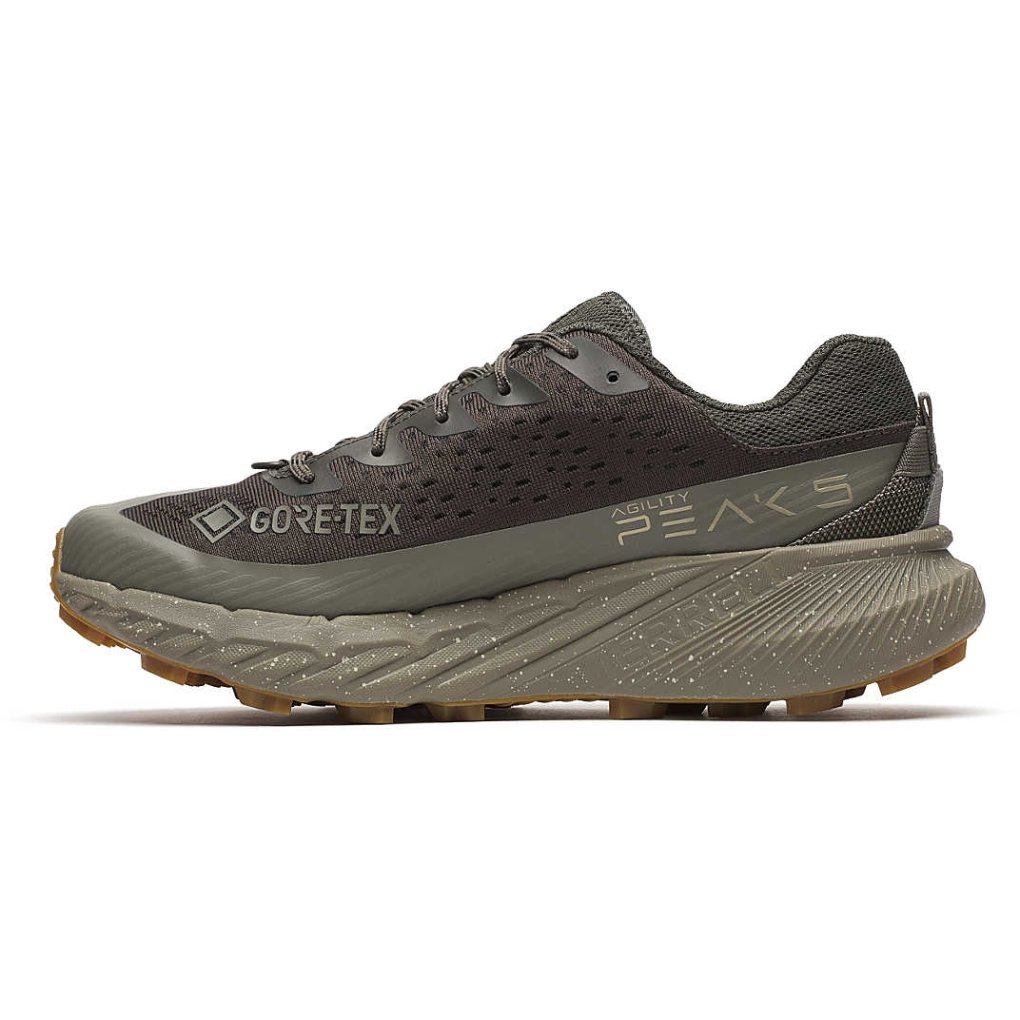 Merrell Agility Peak 5 GORE-TEX Trail Running Shoes Men - beluga/talus