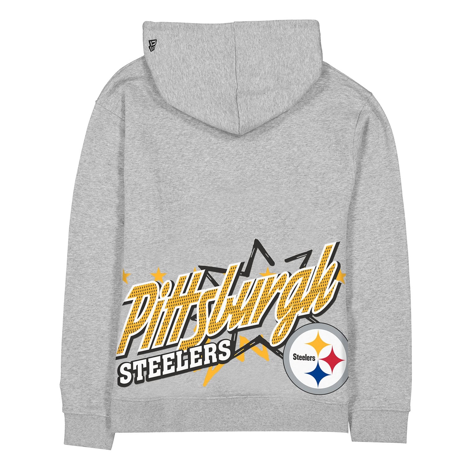 Pittsburgh Steelers Sport Classics Oversized NFL Hoodie Gray