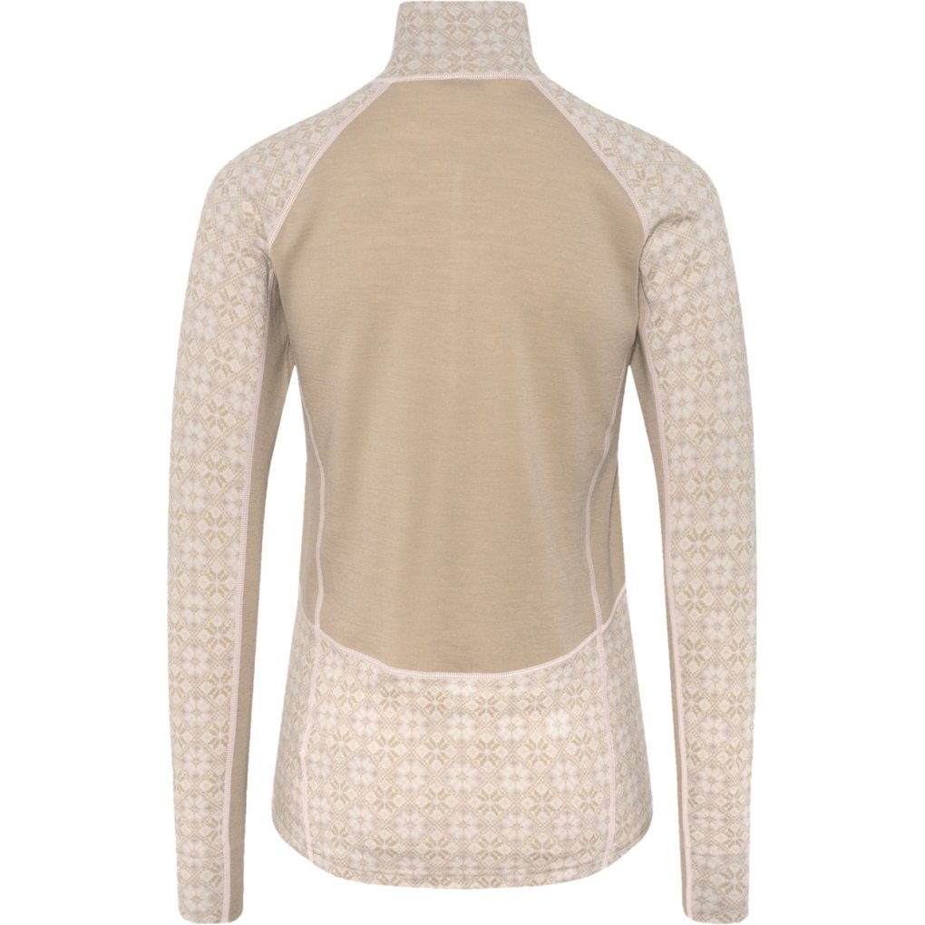 Kari Traa Rose Light Half Zip Baselayer Women - mocha