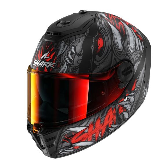 Shark SPARTAN RS SHAYTAN Full-Face Helmet - Black / RedRef: SH1713