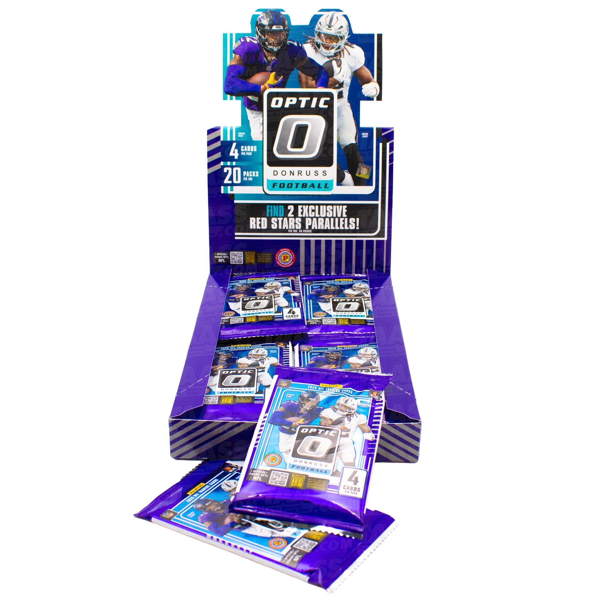 2025 Panini Donruss Optic Football NFL International Hobby Box