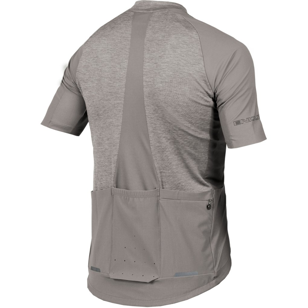 Endura GV500 Reiver Short Sleeve Jersey Men - fossil