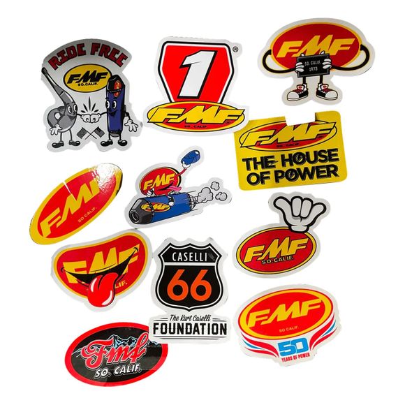 FMF Go Fast have fun universal stickersRef: FMF0065 / 43202579