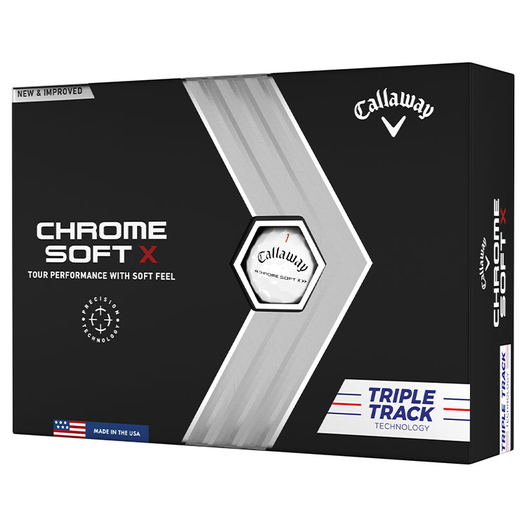 Callaway Chrome Soft X Triple Track Golf Balls