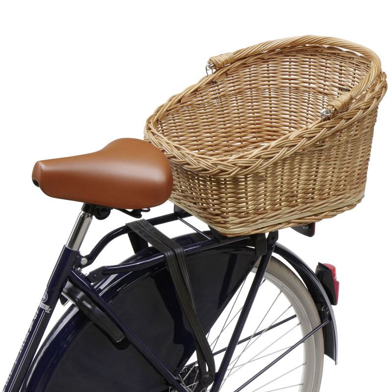 KLICKfix Wicker Basket GT KorbKlip 0398K Bike Basket - 20L - natural