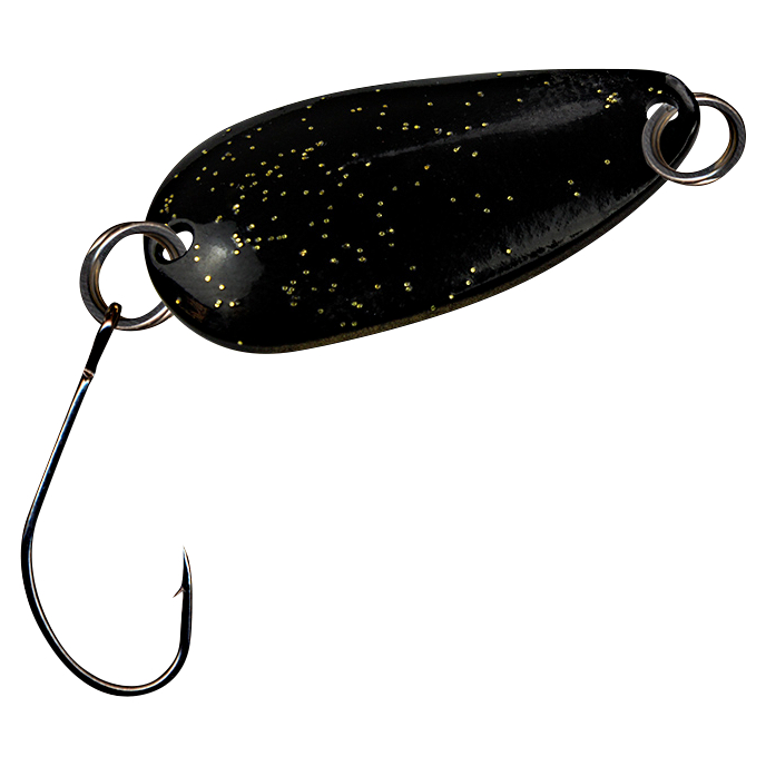 FTM Trout Spoon Bee (Black\/Silver)