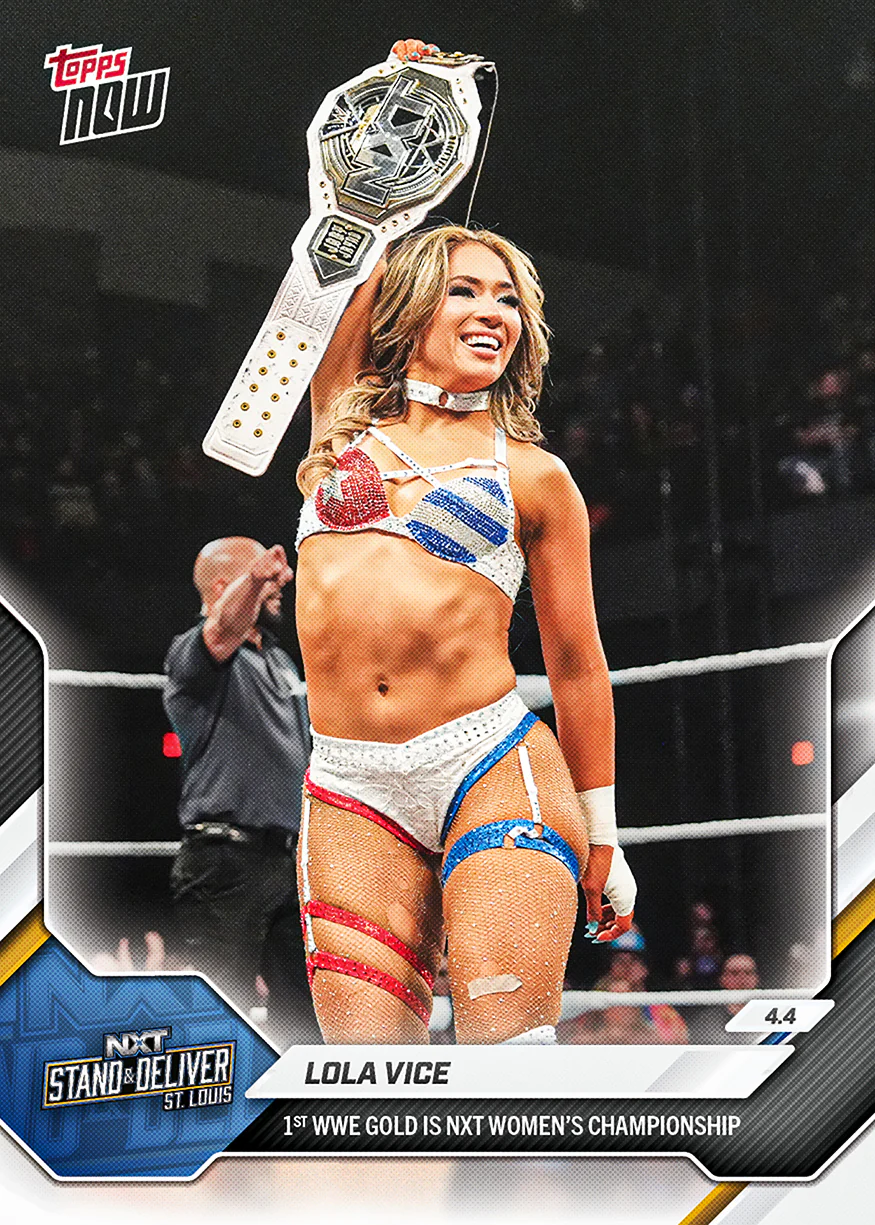 Lola Vice - 2026 WWE Topps NOW® - Card 34 - PR: 1507