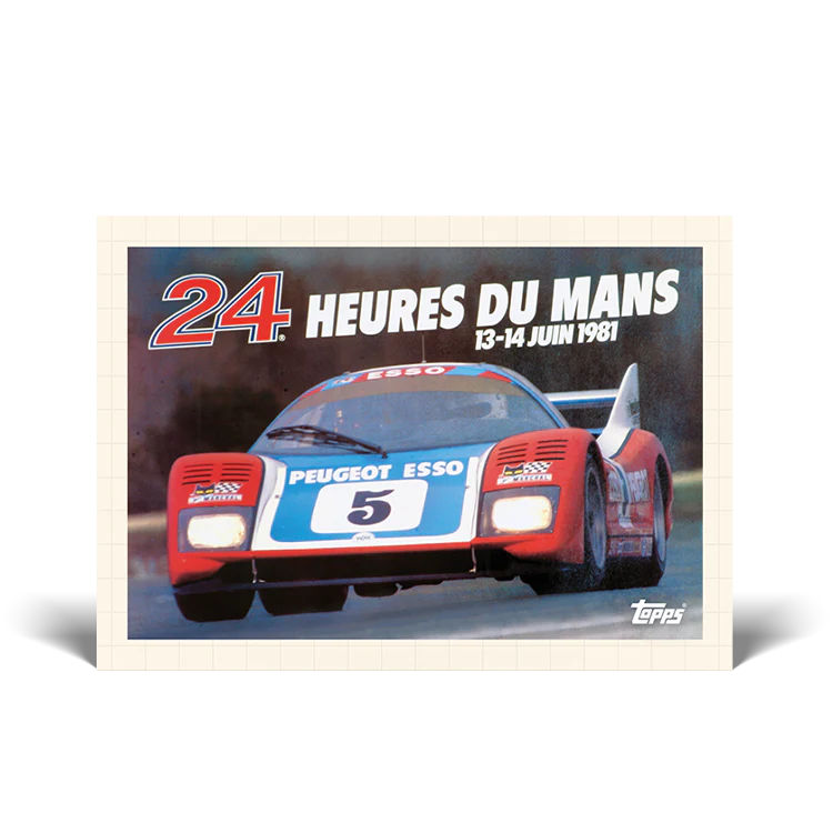 2023 Topps 24H of Le Mans Poster Art #36 - Topps UK