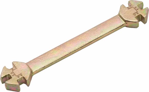 RFX universal Race 6 in 1 spoke wrench - gold UniversalRef: RFX01357A / 1128684