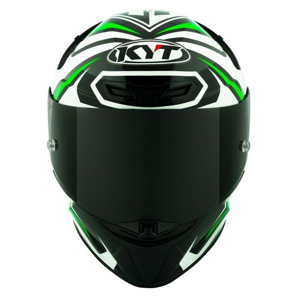 KYT TT -REVO Alex LOWES 2024 Replica - Black / GreenRef: KYT0179