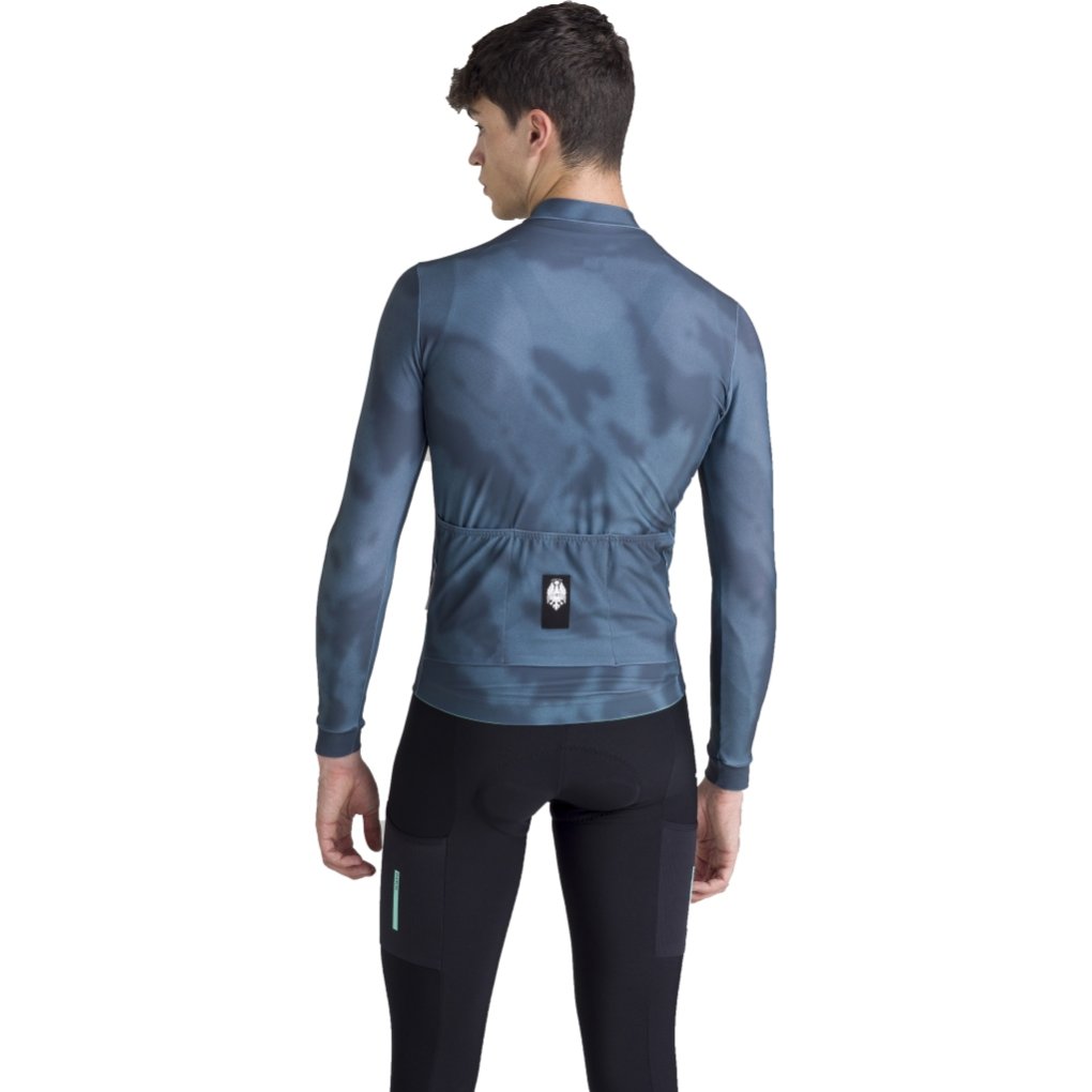 Santini Bianchi Milano Classic Long Sleeve Jersey Unisex BI216075CCLASS - grey GR