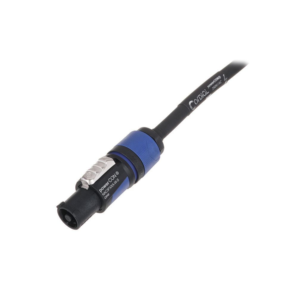 Cordial Power Twist Cable 1,5m Angled – Thomann Ireland