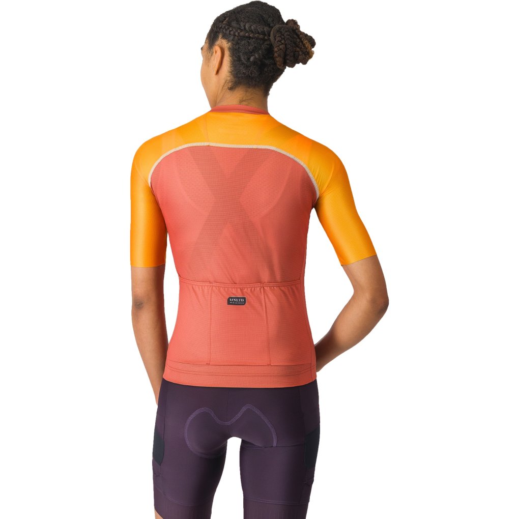 Castelli Unlimited 2 Jersey Women - paprika/vivid orange-winter sk 655