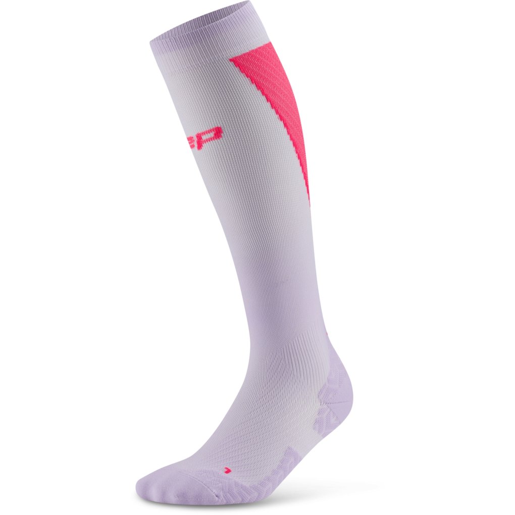 CEP Core Run Ultralight Tall Compression Socks Women - lilac/pink
