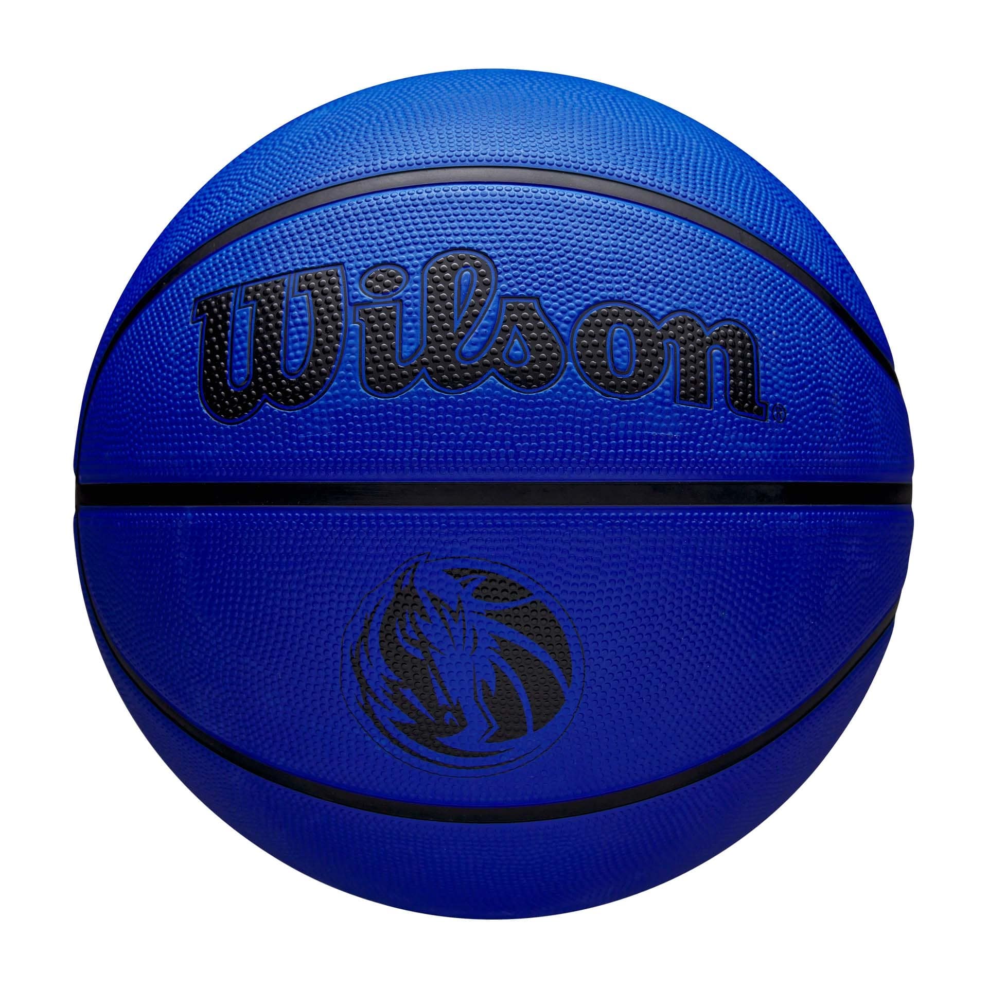 Dallas Mavericks Solid Wilson NBA Basketball Blue (Size 5)