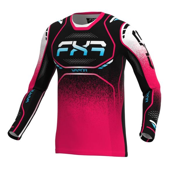 FXR VAPOR 2026 cross jersey - Black / PinkRef: FXR1809
