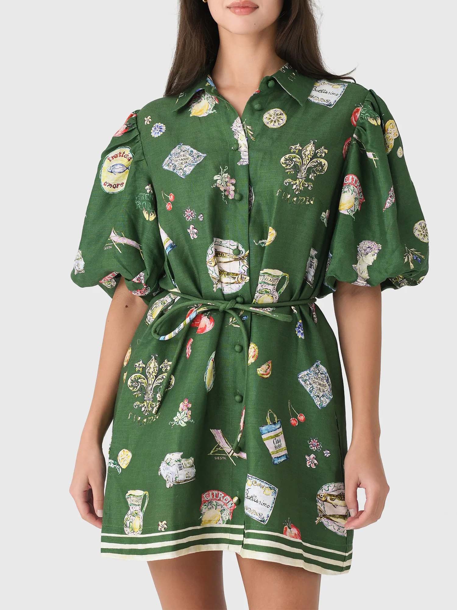 Vintage Label Mini Dress