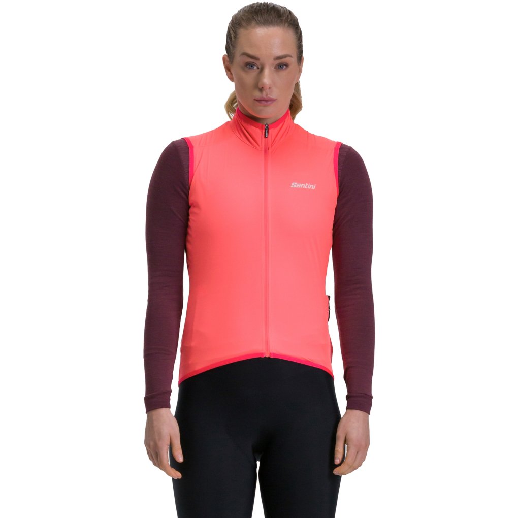 Santini Guard Nimbus Rain Vest Women SP55275GUARDNIMB - grenadine GN