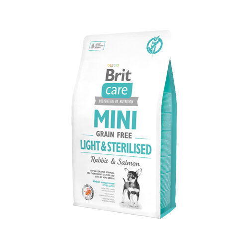Brit Care - Mini Grain Free - Light & Sterilised - 2 kg