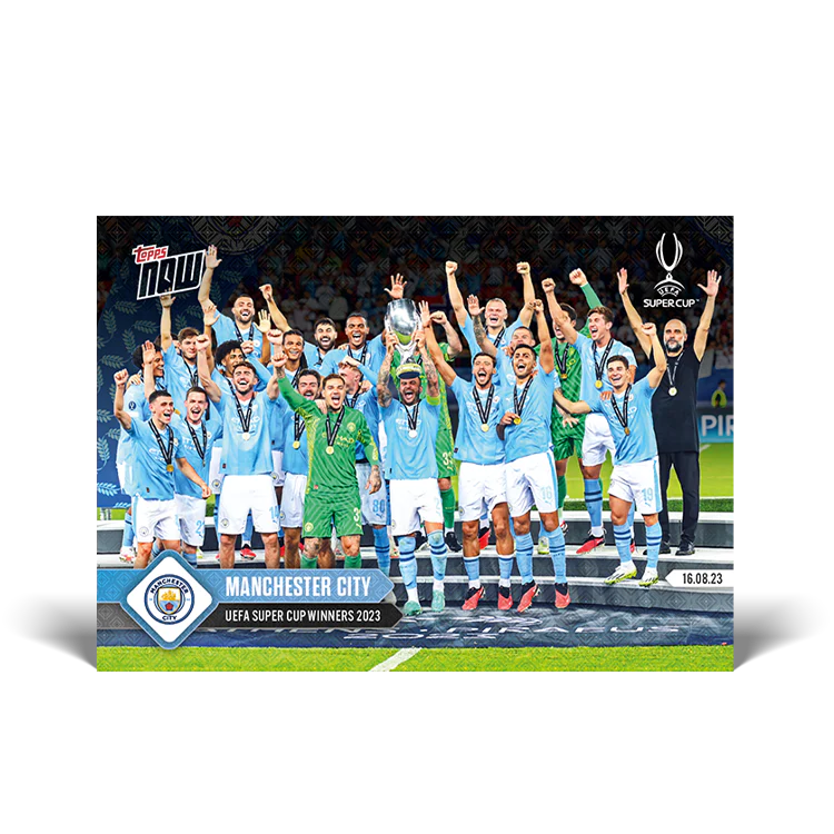 Topps UK - UEFA Super Cup Winners 2023 - UCL TOPPS NOW® Card #1