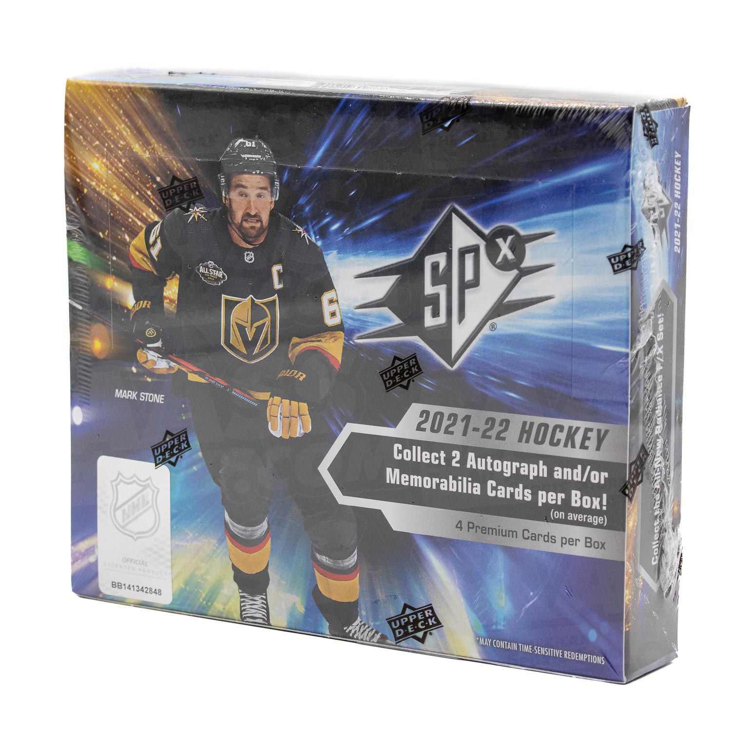 2021/22 Upper Deck SPx Hockey Hobby Box NHL