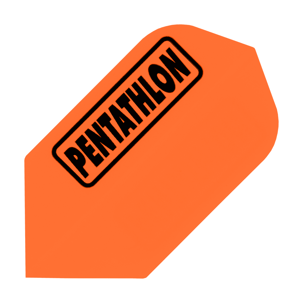 Pentathlon Flights slim neon orange