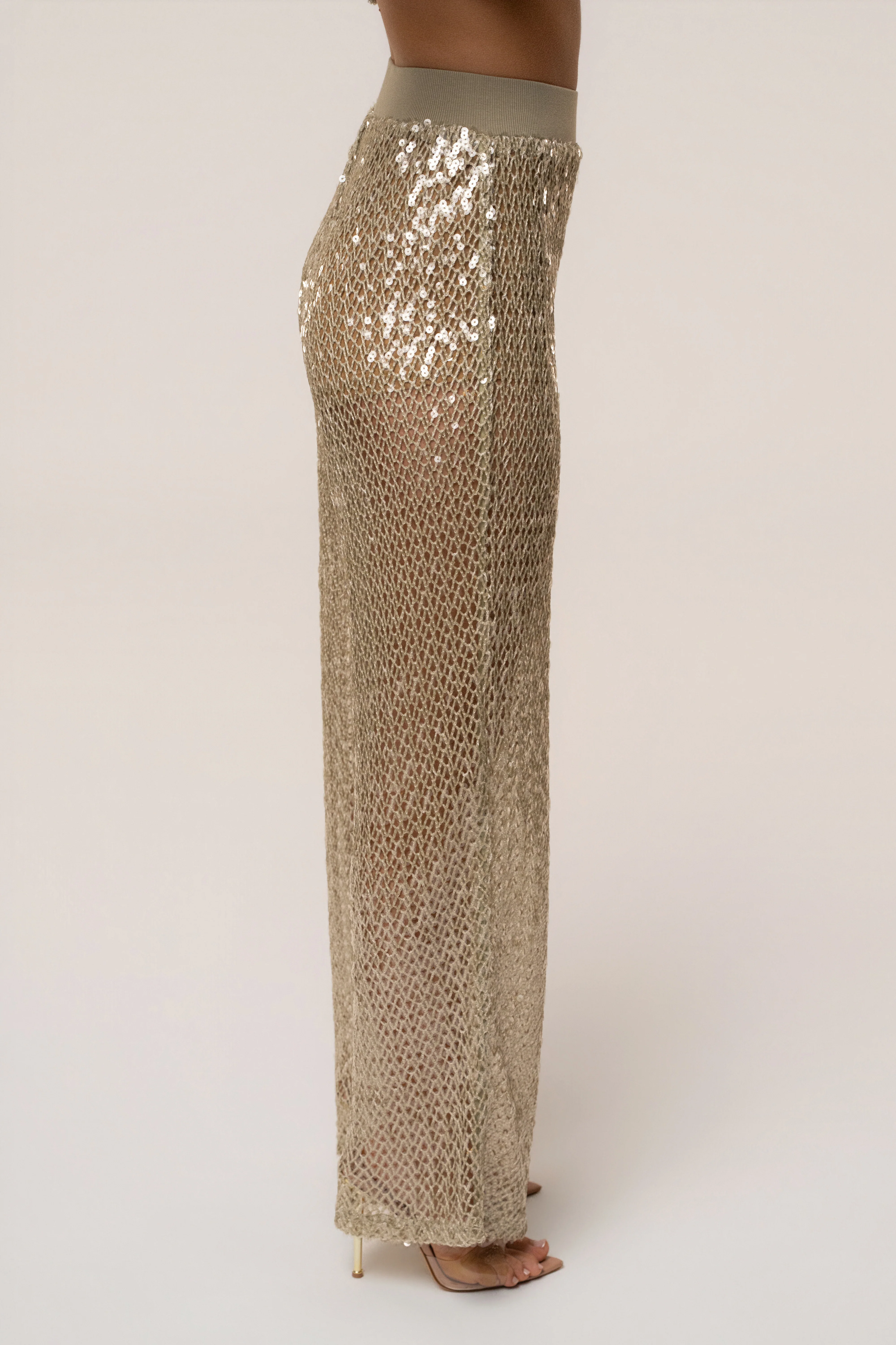 Sage High Seas Sequin Pant