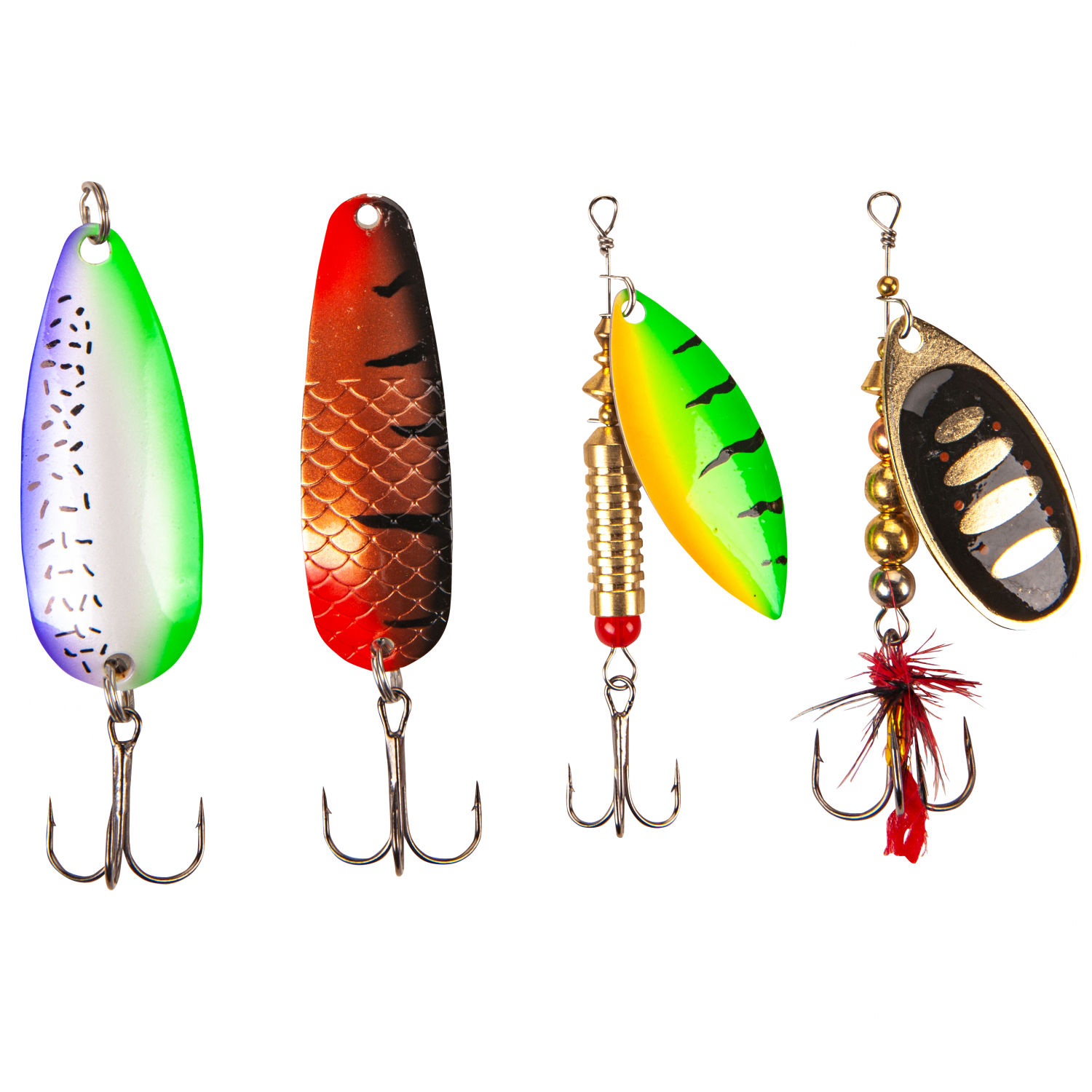 Sänger Pike spoon + spinner set