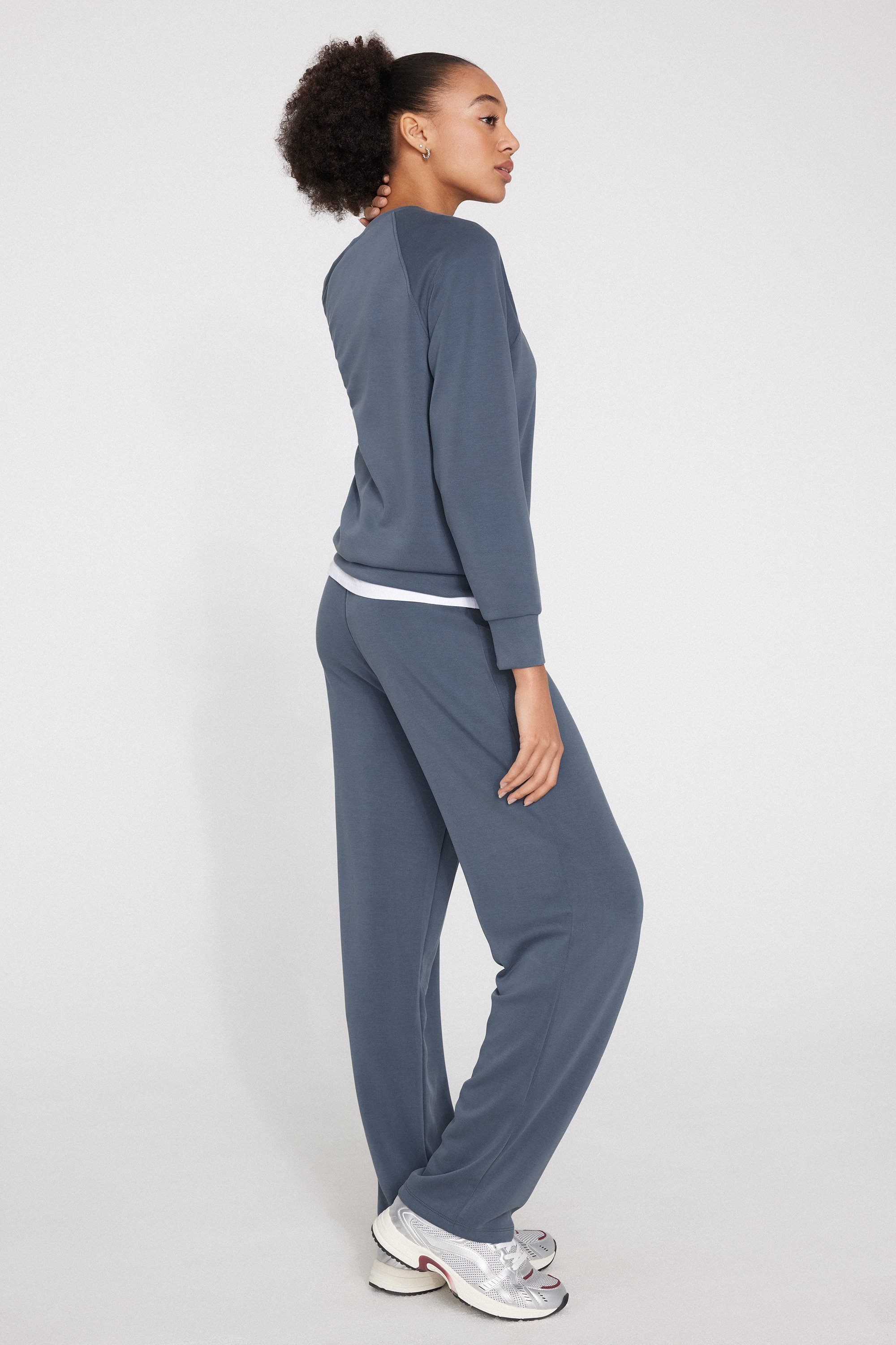 Soft Touch Straight-Cut Long Pyjamas