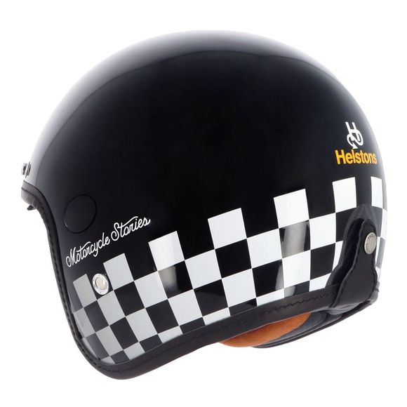 Helstons COURSE Jet Helmet - Black / WhiteRef: HS1168
