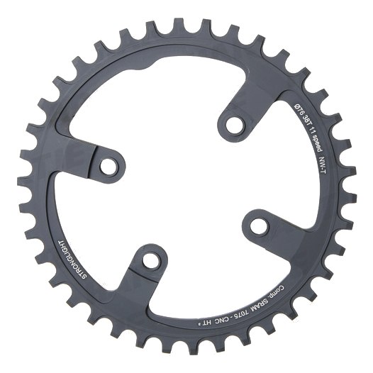 Stronglight HT3 MTB Narrow-Wide Chainring - 4-Arm - 76mm - for SRAM XX1 - grey