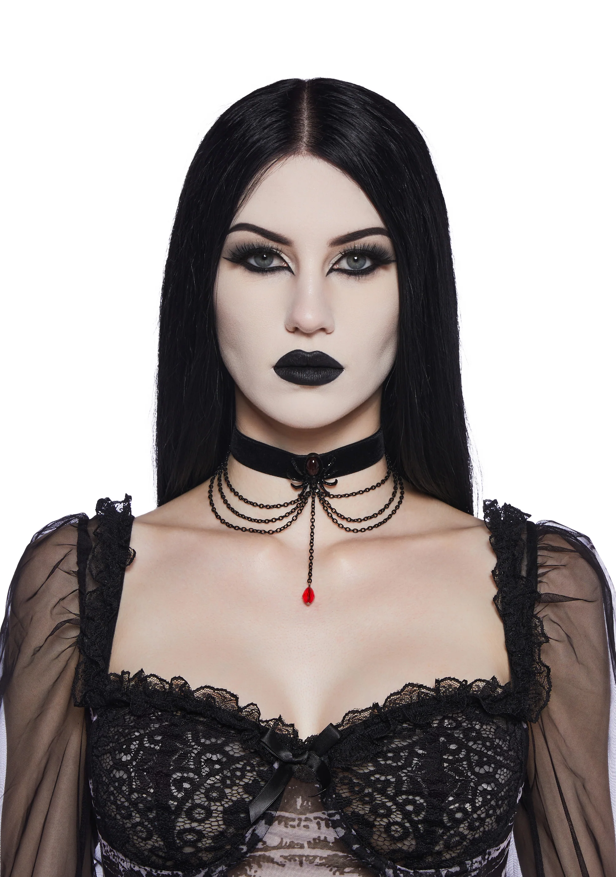 Spider’s Caress Chain Choker