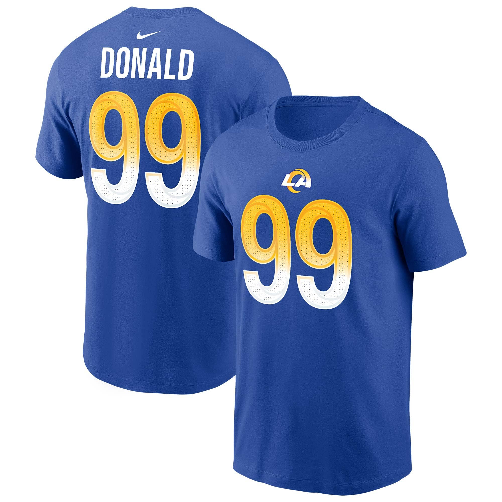 Aaron Donald #99 Los Angeles Rams Nike Player NFL T-Shirt Blue