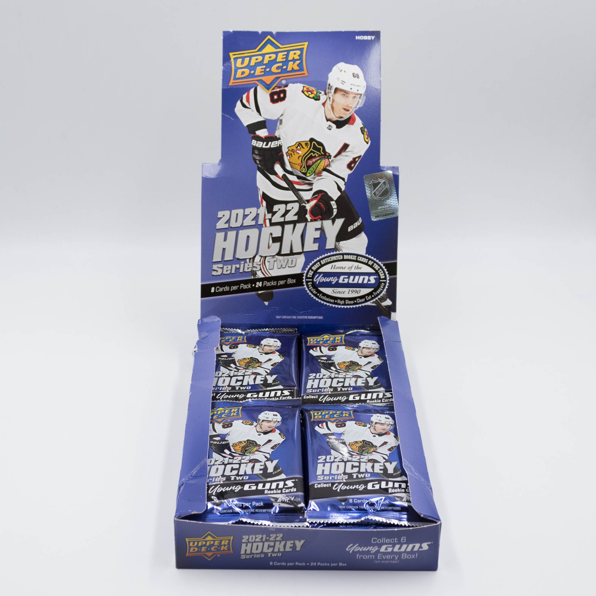 2021/22 Upper Deck Series 2 NHL Hockey Hobby Pack