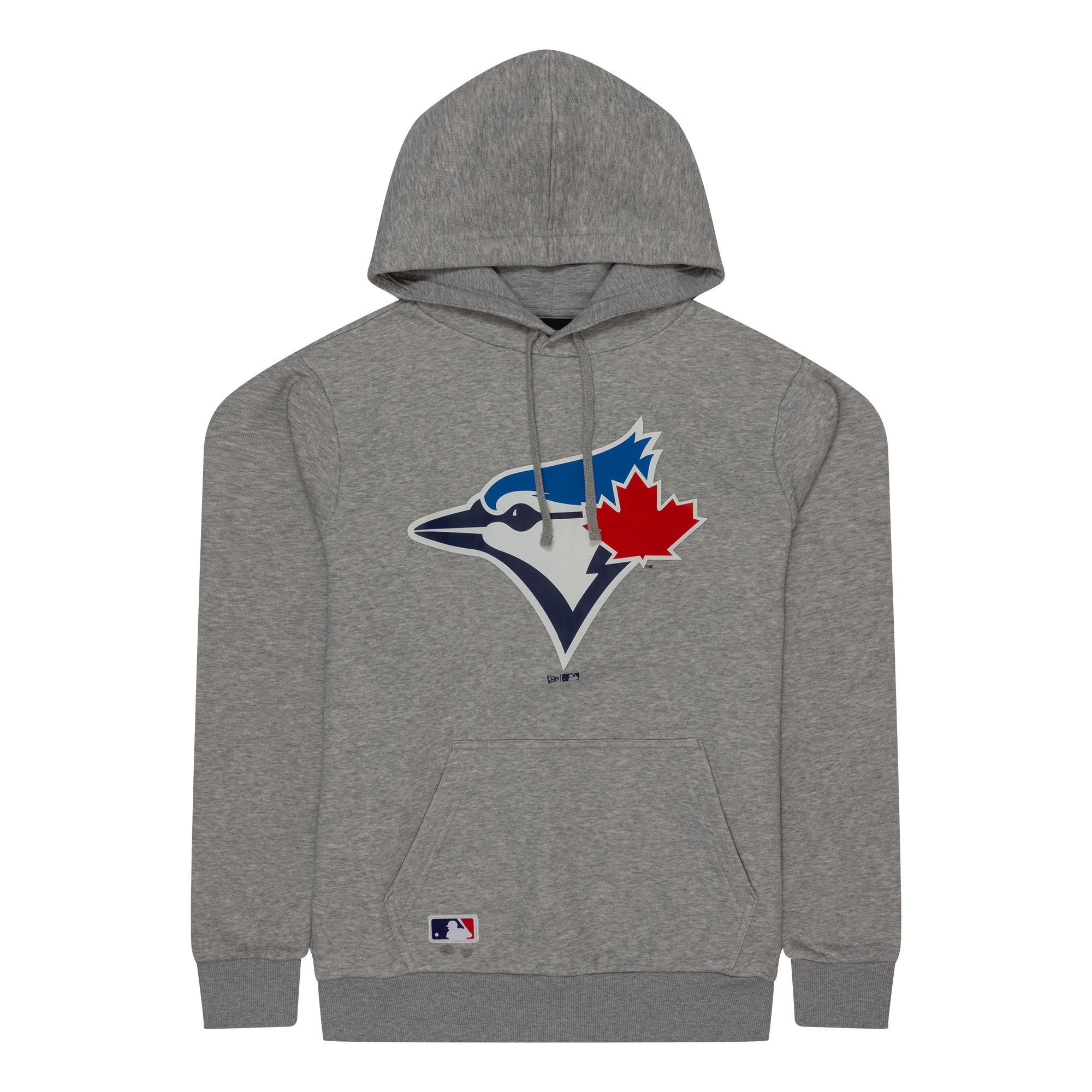 Toronto Blue Jays Team Logo New Era MLB Hoodie Gray