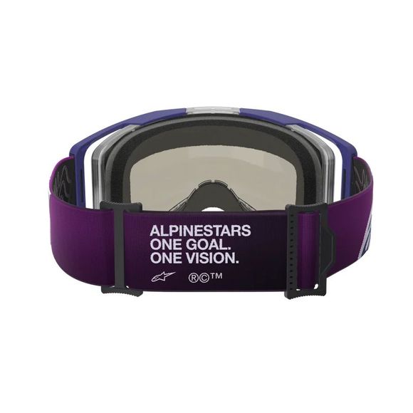 Alpinestars VISION 8 CORP IRIDIUM 2026 cross goggles - Purple / GrayRef: Ap3927 / 5101625-3153-Os