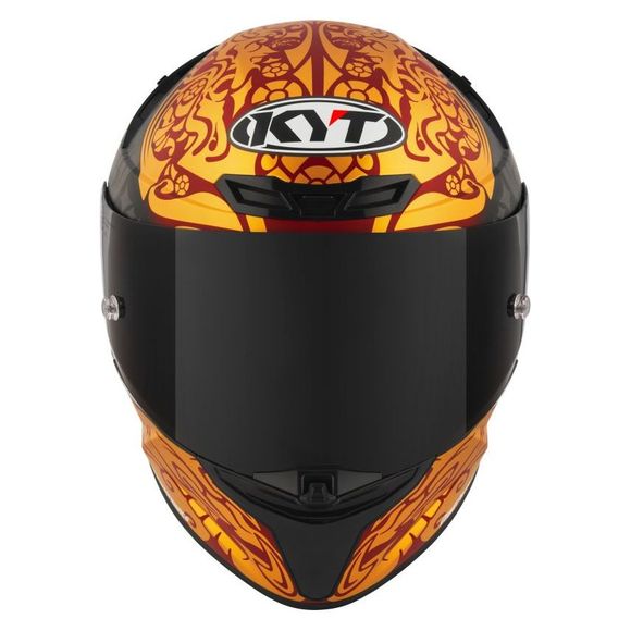 Casque intégral KYT TT-REVO ENEA INDONESIA 2023 - Noir / JauneRef : KYT0178