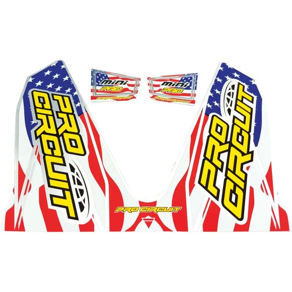 Pro Circuit T6 MINI/DUAL Universal StickersRef: PC0089 / 18602266
