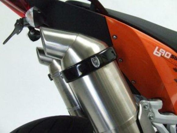 Protection échappement R&G Racing de silencieux ovale noirRef : RGR00597A / 1069792