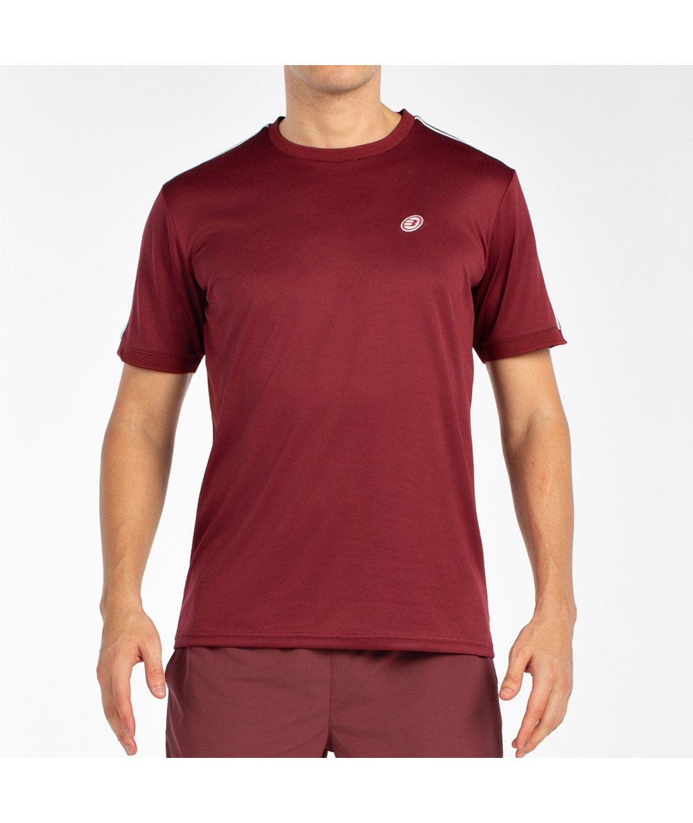 T-SHIRT BULLPADEL ALDER BORDEAUX