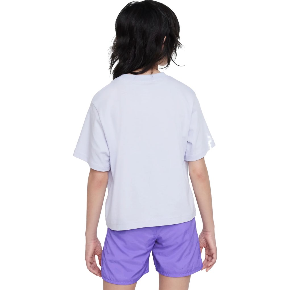 Nike Sportswear Shortsleeve Shirt Big Kids - oxygen purple DH5750-536