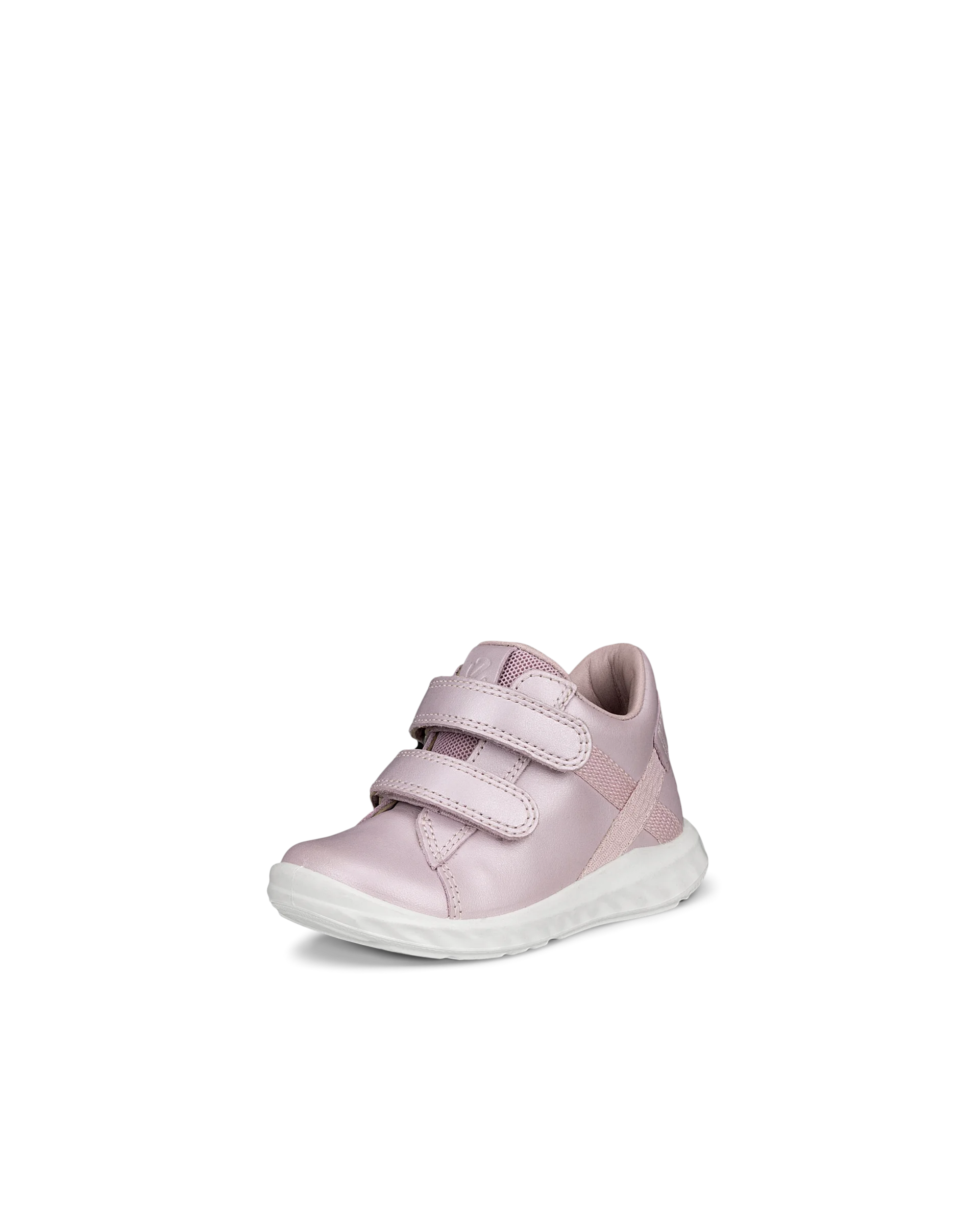 ECCO SP.1 LITE INFANT Kinder Ledersneaker mit Klettverschluss Pink