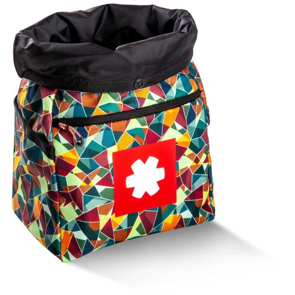 Ocún Boulder Bag Chalkbag - cubist mosaic