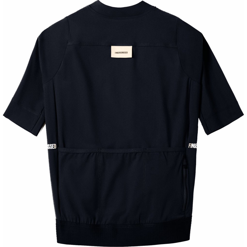 FINGERSCROSSED Road Short Sleeve Jersey Men - Black