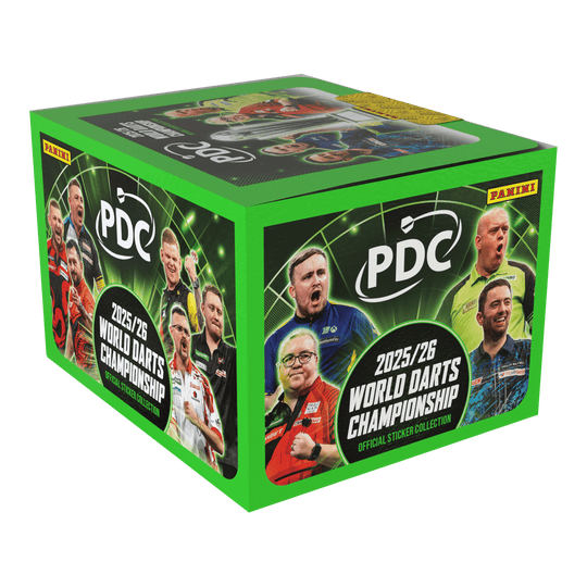 Panini PDC World Darts Championship 2025/26 - Sticker box with 65 packs