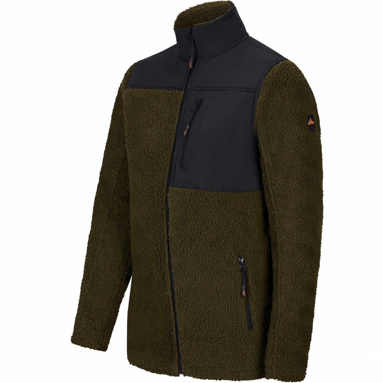 Canada Fibre Fur Jacket Men (Olive\/Black)